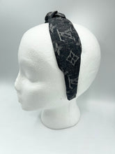 Load image into Gallery viewer, The Kate Knotted Headband - Smoke
