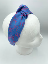 Load image into Gallery viewer, The Kate Knotted Headband - Colbalt
