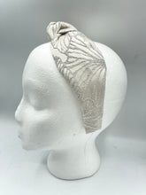 Load image into Gallery viewer, The Kate Knotted Headband - Bridal Brocade