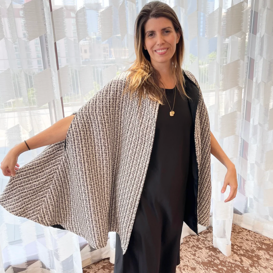 The Poppy Cape Coat