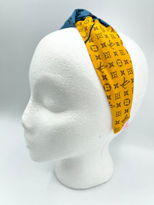 The Kate Knotted Headband - Silk Multi-Color