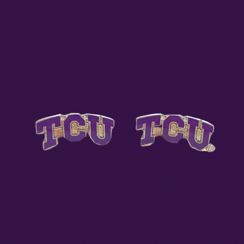 The TCU Stud Earring