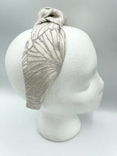 Load image into Gallery viewer, The Kate Knotted Headband - Bridal Brocade