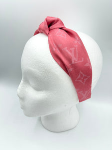 The Kate Knotted Headband - Coral