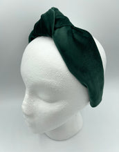 Load image into Gallery viewer, The Kate Emerald Velvet Knotted Headband