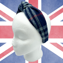 Load image into Gallery viewer, The Kate Knotted Headband - Navy