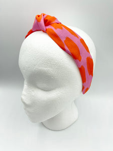 The Kate Knotted Headband - Tucan Tropic
