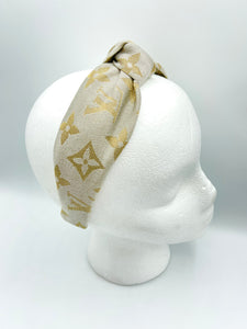 The Kate Knotted Headband - Gold