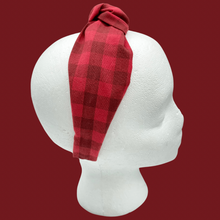 Load image into Gallery viewer, The Kate Knotted Headband - Reds