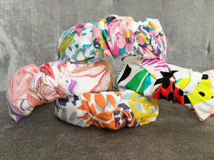 The Kate Pastel Swirl Knotted Headband