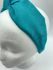 The Kate Knotted Headband- Ocean