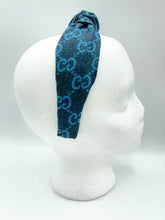 Load image into Gallery viewer, The Kate Knotted Headband - Navy