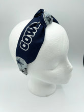 Load image into Gallery viewer, The Kate Dallas Cowboys Navy Headband