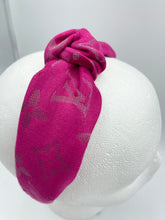 Load image into Gallery viewer, The Kate Knotted Headband - Magenta
