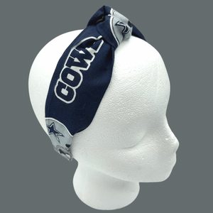 The Kate Dallas Cowboys Navy Headband