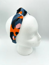 Load image into Gallery viewer, The Kate Knotted Headband - Bright Leopard