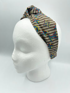 The Kate Knotted Headband - Browns