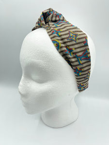 The Kate Knotted Headband - Browns