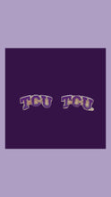 Load image into Gallery viewer, The TCU Stud Earring