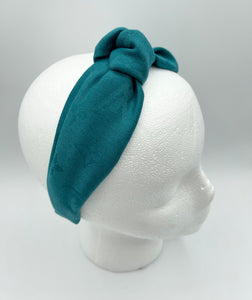 The Kate Knotted Headband- Ocean