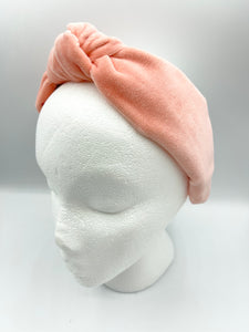 The Kate Knotted Headband - Salmon Crush