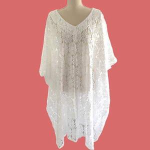 The Gemma Kaftan - Fleur Blanche