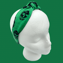 Load image into Gallery viewer, The Kate Knotted Headband - Kelly Green