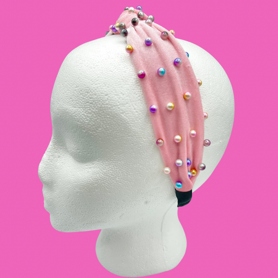 The Kate Knotted Headband - Candy