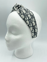 Load image into Gallery viewer, The Kate Knotted Headband - Grey Trotter