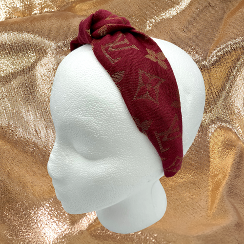 The Kate Knotted Headband - Red