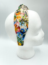 Load image into Gallery viewer, The Kate Knotted Headband - Floral Logo