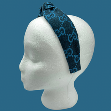 Load image into Gallery viewer, The Kate Knotted Headband - Navy