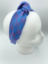 Load image into Gallery viewer, The Kate Knotted Headband - Colbalt