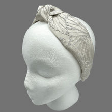 Load image into Gallery viewer, The Kate Knotted Headband - Bridal Brocade
