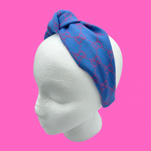 Load image into Gallery viewer, The Kate Knotted Headband - Colbalt