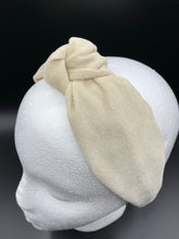 Load image into Gallery viewer, The Kate Off White Knotted Headband