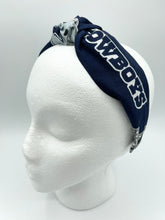 Load image into Gallery viewer, The Kate Dallas Cowboys Navy Headband