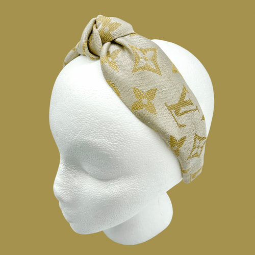 The Kate Knotted Headband - Gold