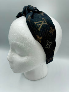 The Kate Knotted Headband - Metallic